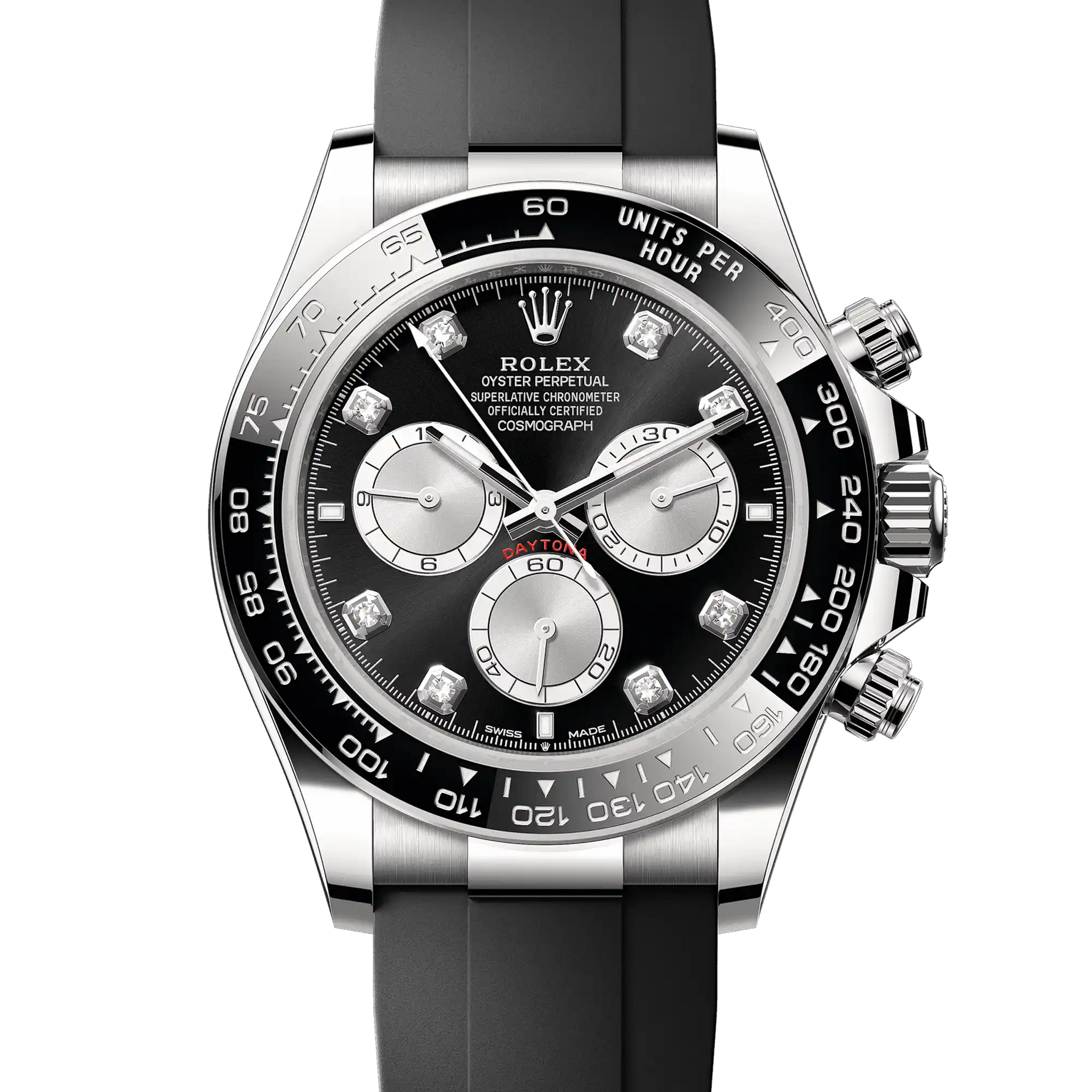 Luxe Elegant Boston Bag / 胡粉(off white) Rolex Daytona Black Diamond Dial White Gold Oysterflex 126519