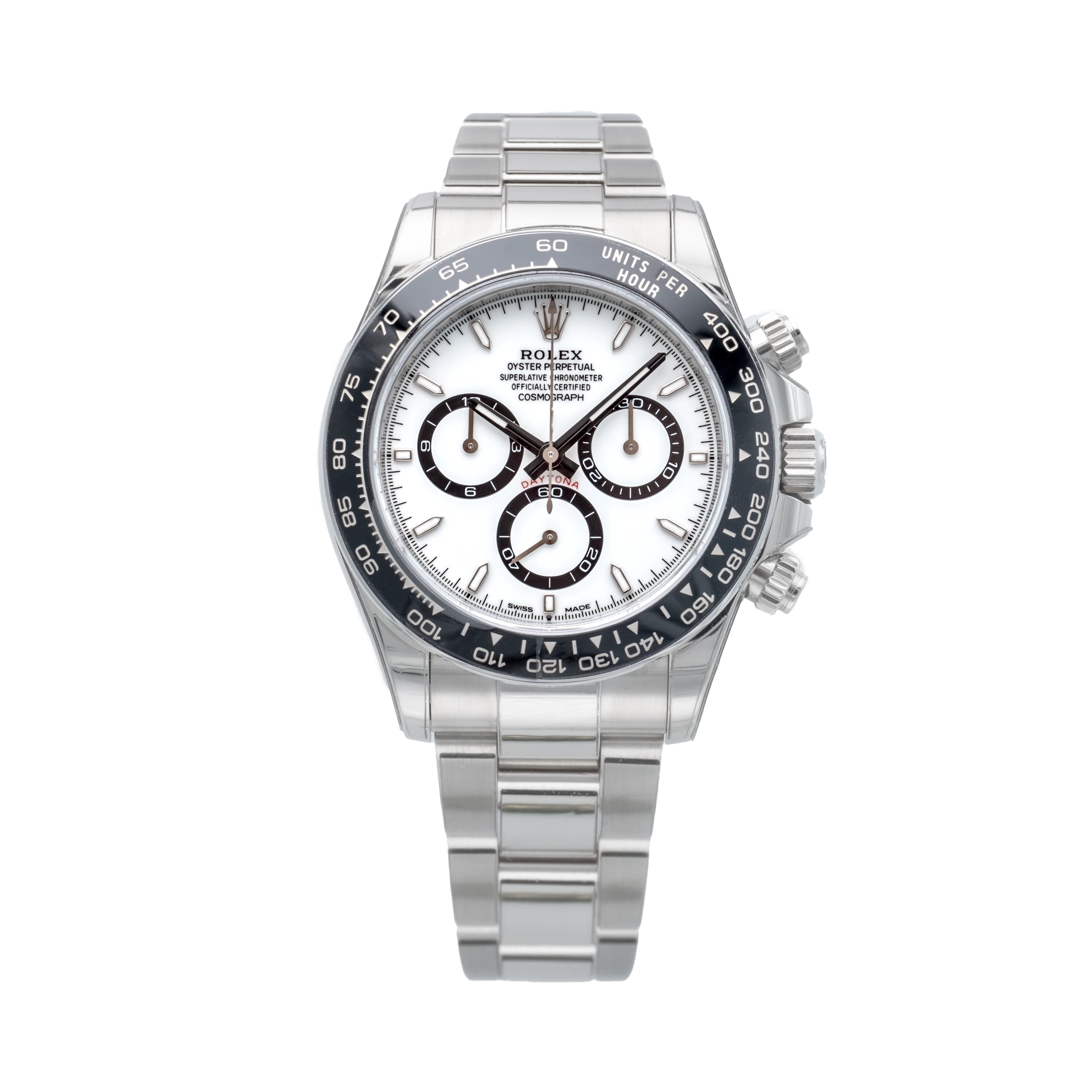 Rolex Daytona White "Panda" 126500LN - Front