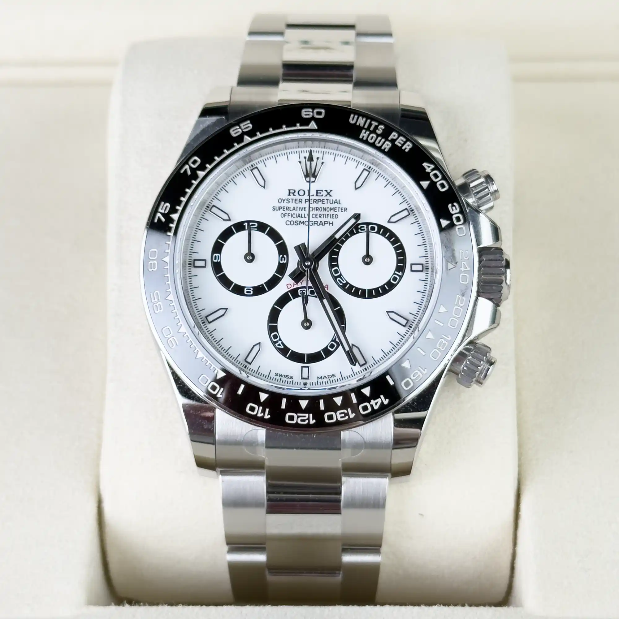 Rolex Daytona White "Panda" 126500LN - In box