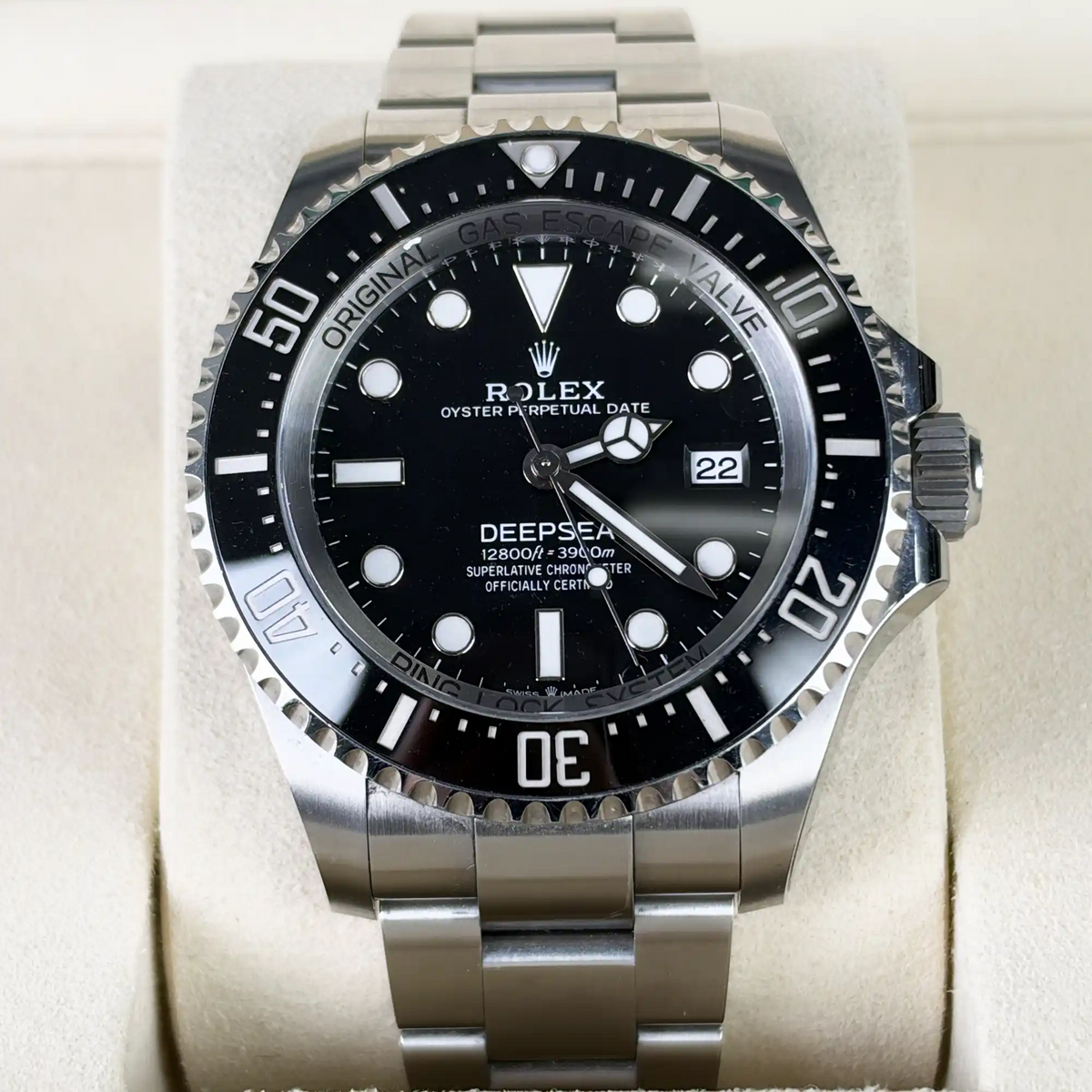 Rolex Deep Sea Black Dial 136660 - 2026 Mint - Front