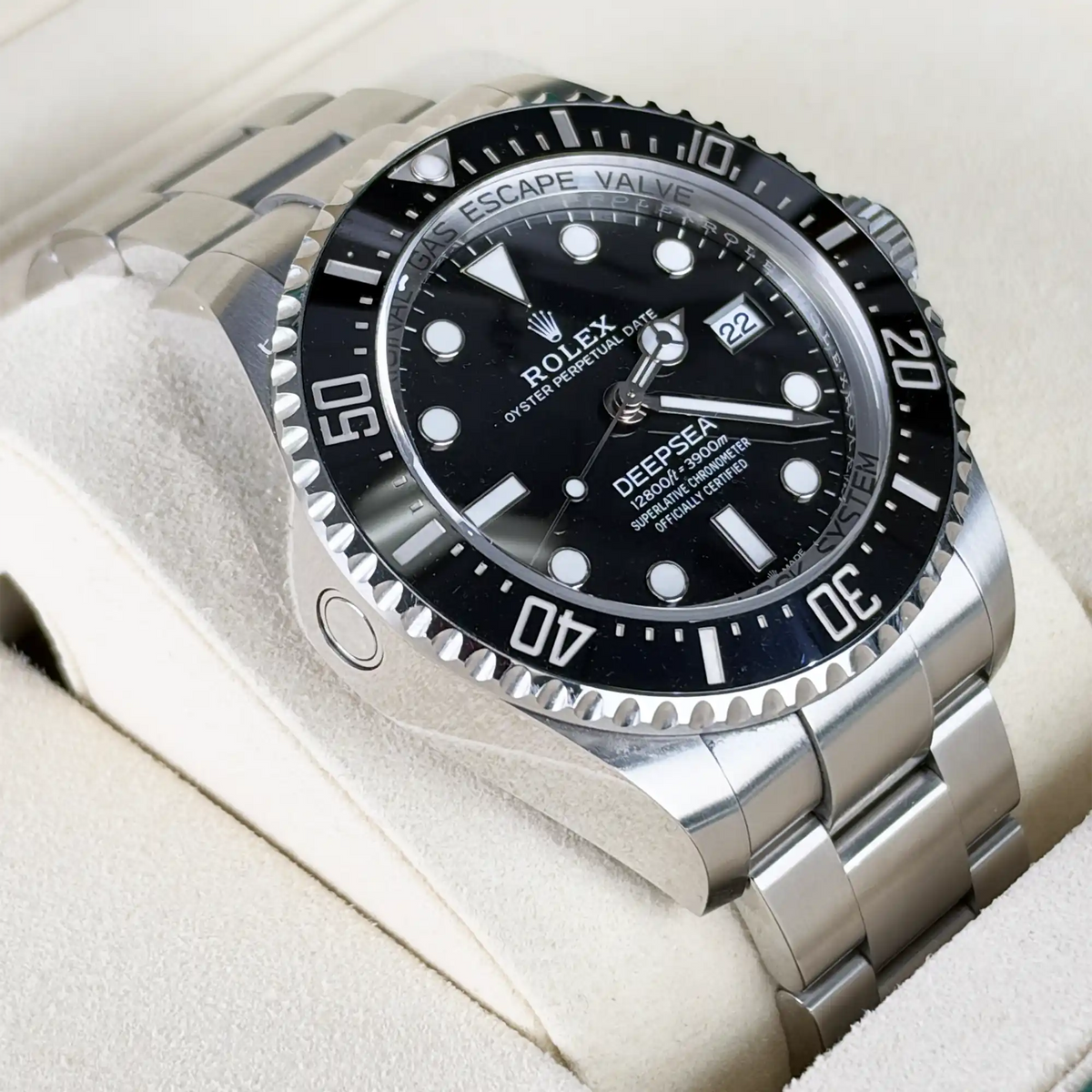 Rolex Deep Sea Black Dial 136660 - 2026 Mint - Left