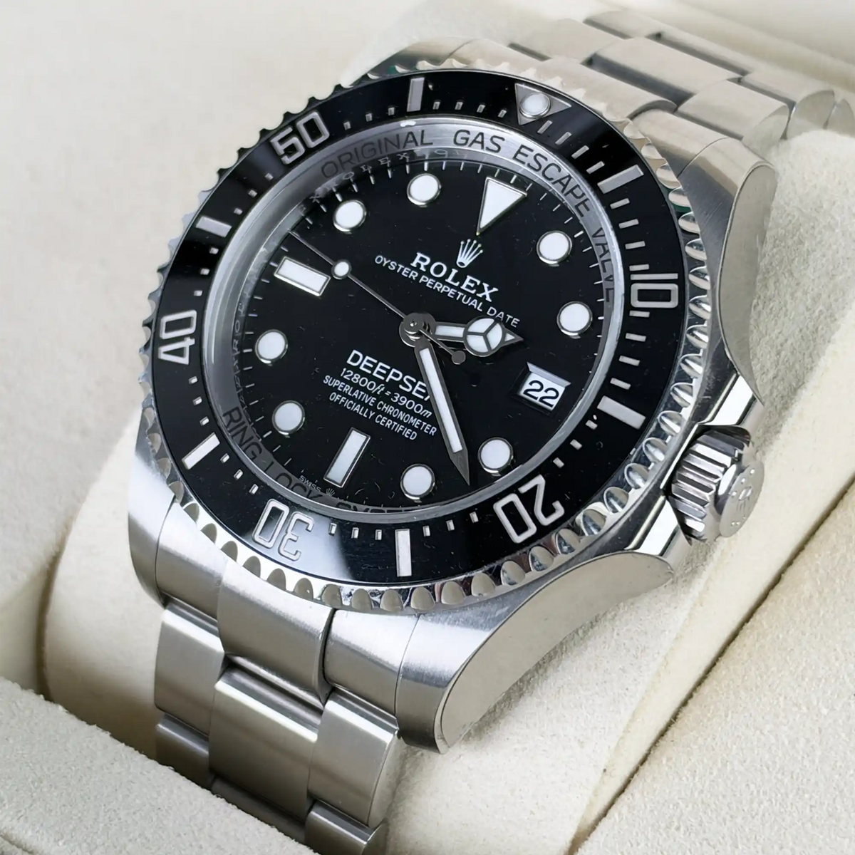 Rolex Deep Sea Black Dial 136660 - 2026 Mint - Right