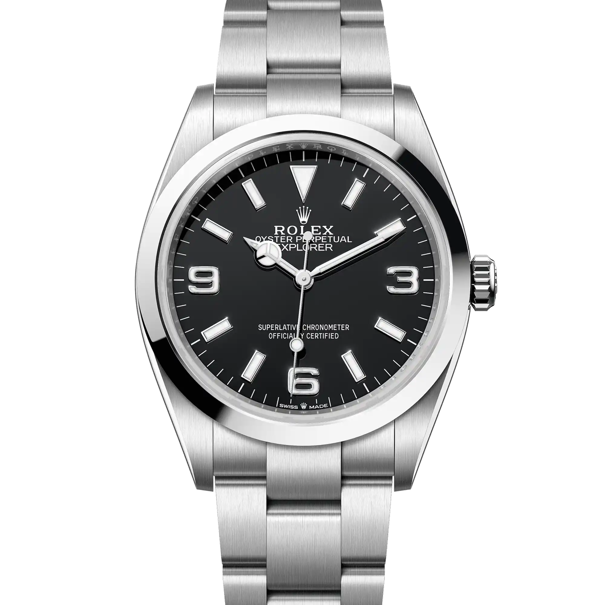 Rolex Explorer 36 Black Dial 124270