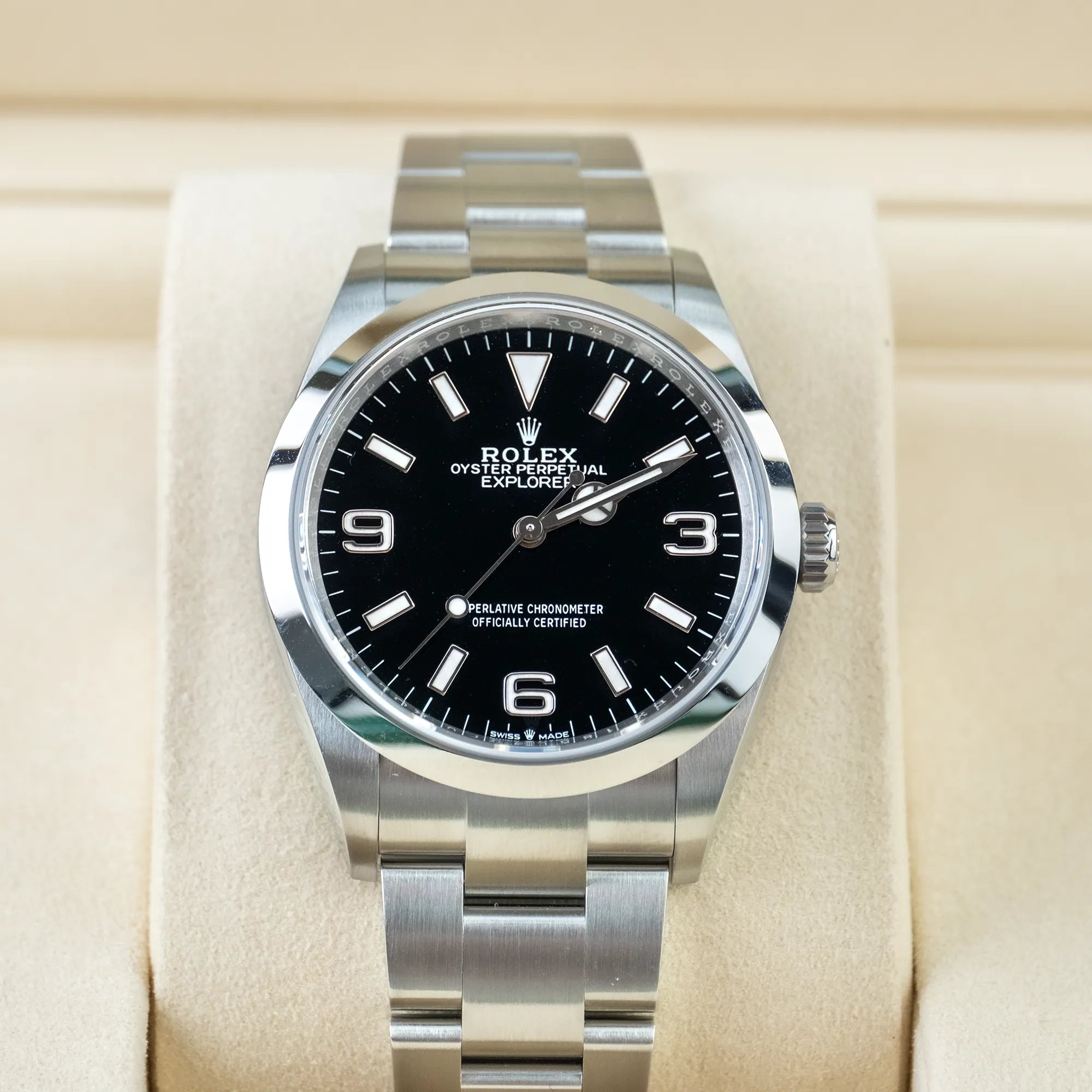 Rolex Explorer 36 Black Dial 124270 - In box