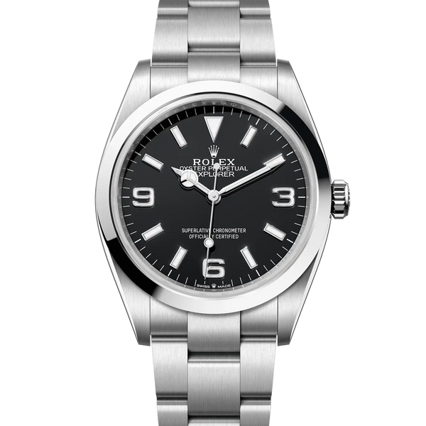 Rolex Explorer 36 Black Dial 124270 – Tiger River Watches