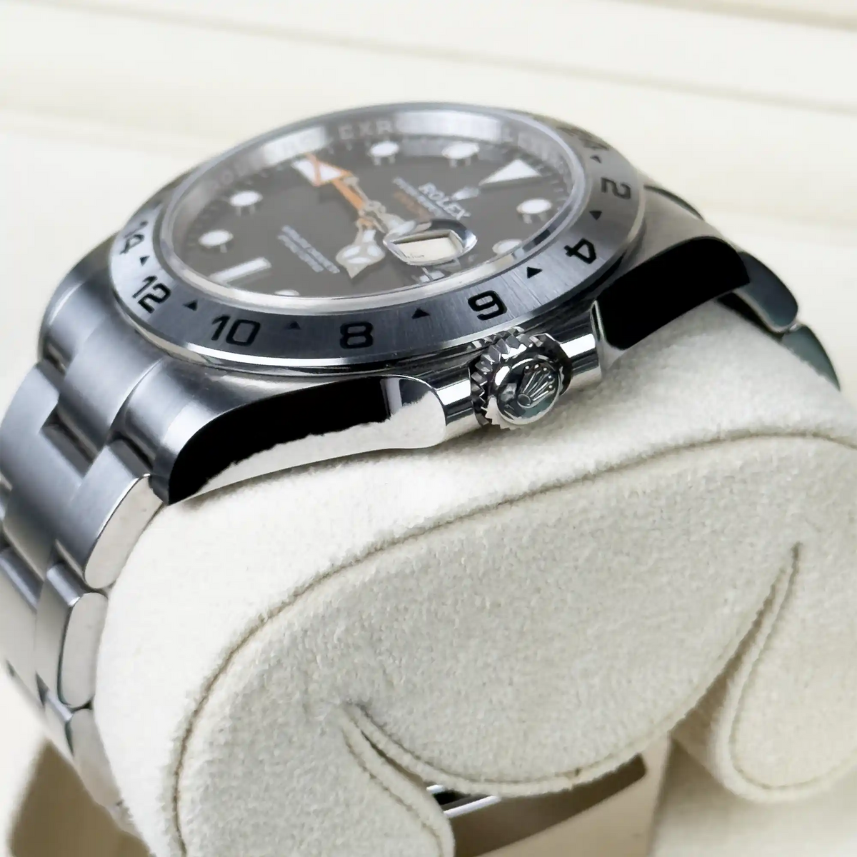 Rolex Explorer II Black Dial Stainless Steel 226570 - 2025 Pre-Owned Mint - Side 2