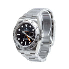 Rolex Explorer II Black Dial Stainless Steel 226570 - Side