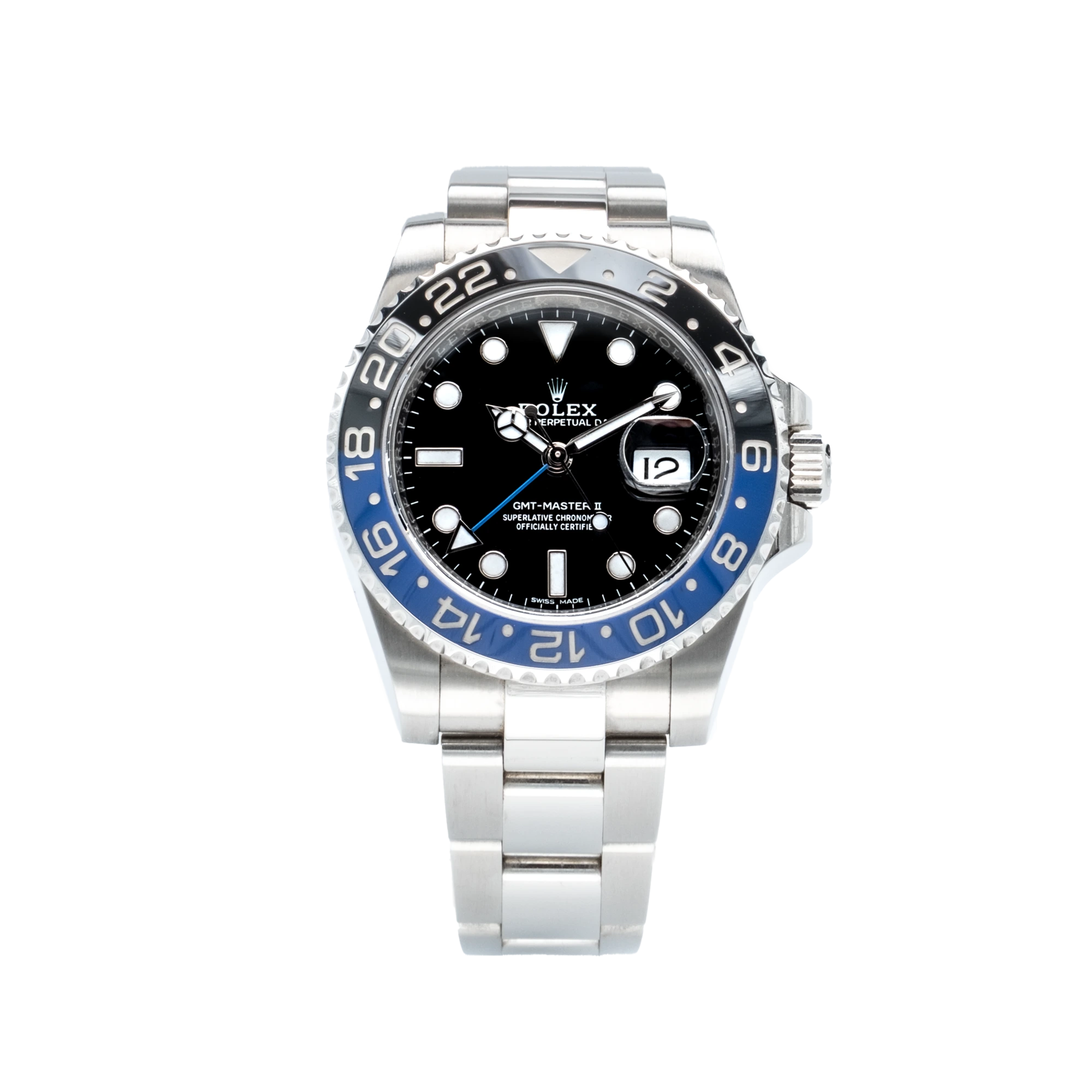Rolex GMT-Master II "Batman" 116710BLNR Oyster - Pre-Owned - Front
