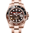Rolex GMT-Master II Root Beer Tiger Iron Dial Rose Gold Oyster 126715CHNR- 2025 New Release