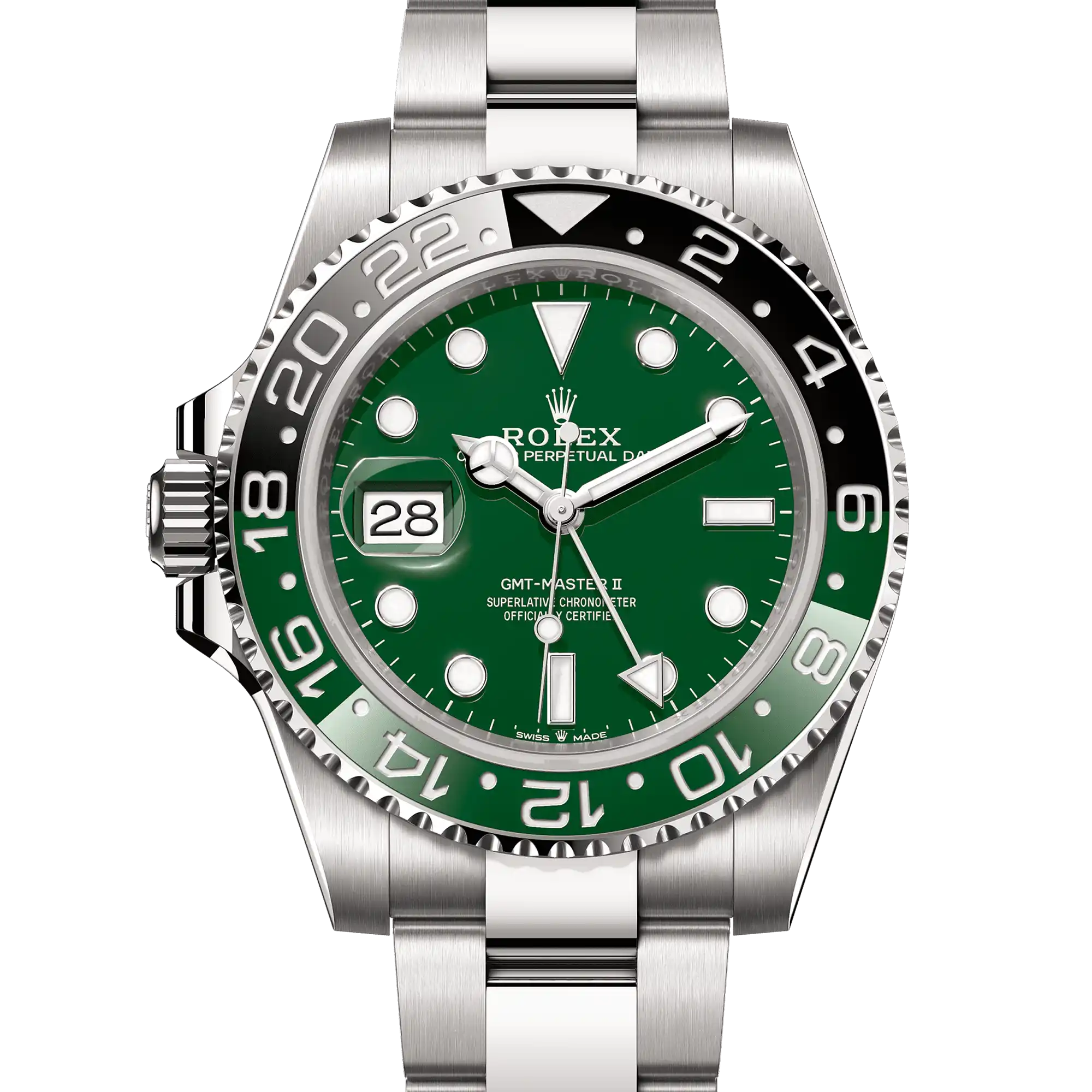 Rolex GMT-Master II "Sprite" Green Dial White Gold Oyster 126729VTNR - 2025 New Release