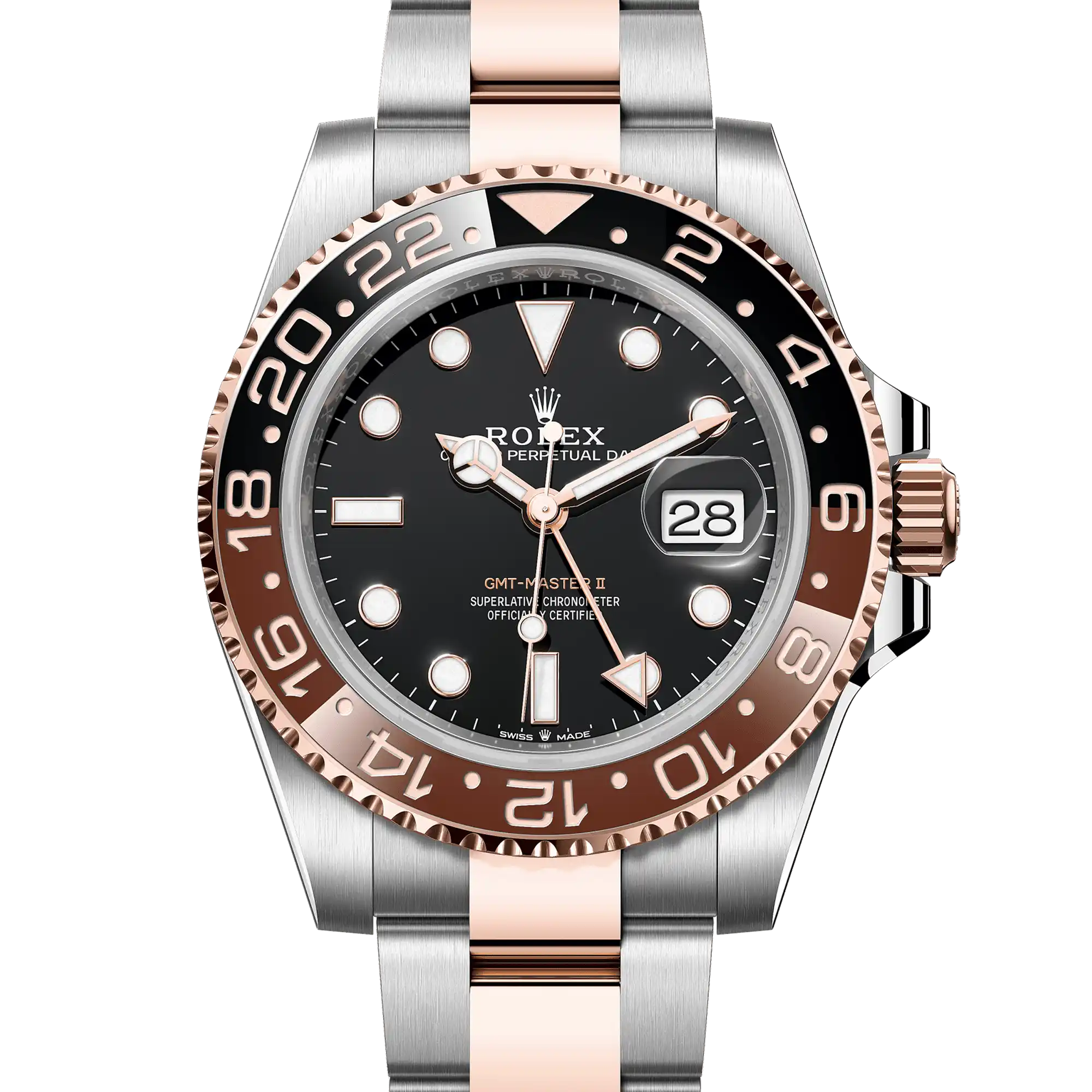 Rolex GMT Master II "Root Beer" Oyster 126711CHNR