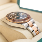 Rolex GMT Master II "Root Beer" Oyster 126711CHNR - Pre-owned - Left