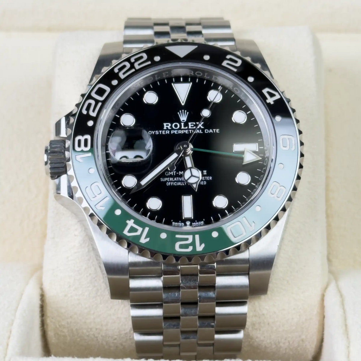 Rolex GMT Master II "Sprite" Jubilee 126720VTNR - 2023 Pre-Owned - Front