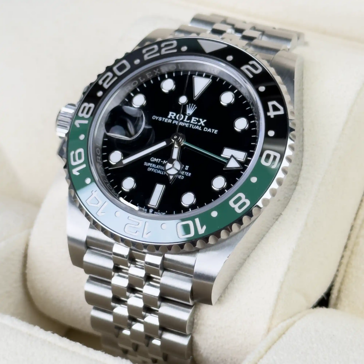 Rolex GMT Master II "Sprite" Jubilee 126720VTNR - 2023 Pre-Owned - Right