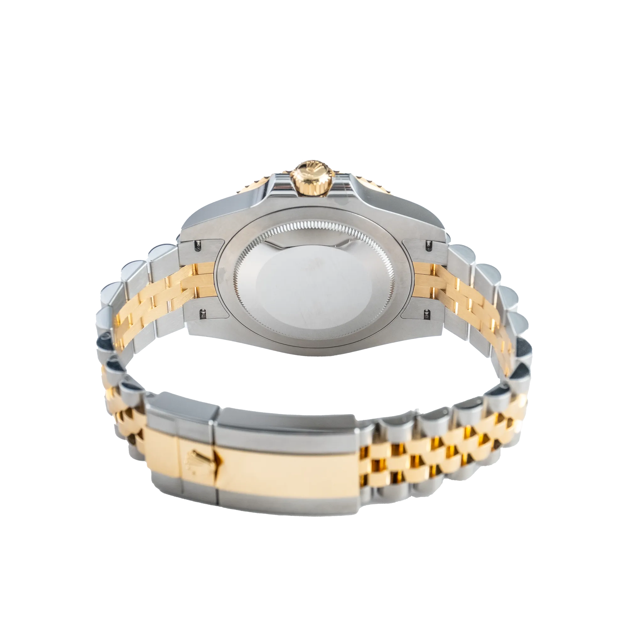 Rolex_GMT_Master_II_Zombie_Bumblebee_126713GRNR_Two_Tone_Yellow_Gold_Jubilee - Back