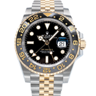 Rolex_GMT_Master_II_Zombie_Bumblebee_126713GRNR_Two_Tone_Yellow_Gold_Jubilee - Front