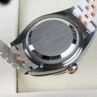 Rolex Lady Datejust 28 Purple Diamond Oystersteel Rose Gold Jubilee 279171 - Case back