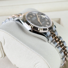 Rolex Lady Datejust 28 Purple Diamond Oystersteel Rose Gold Jubilee 279171 - Side 2