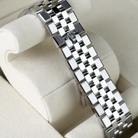 Rolex Land Dweller 36 Oystersteel White Gold White Dial Flat Jubilee 127234 - bracelet 1