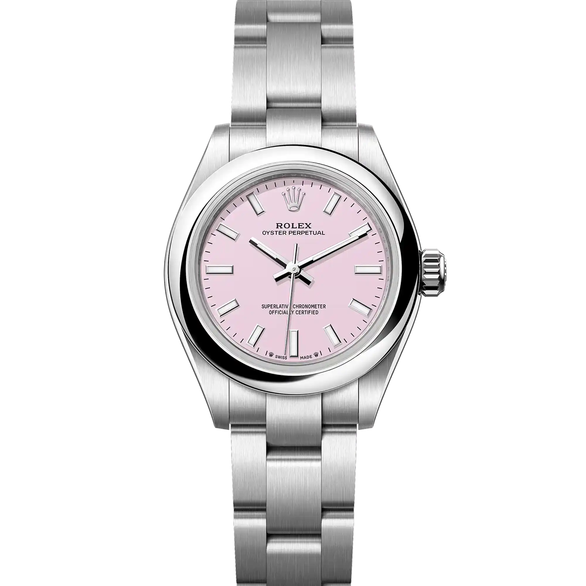 Rolex Oyster Perpetual 28 Pink Dial 276200