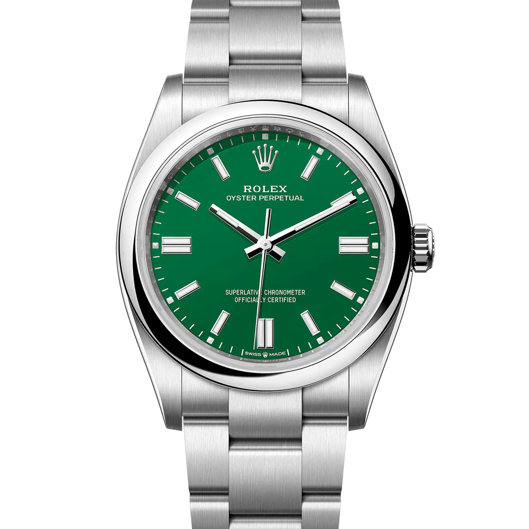 Rolex Oyster Perpetual 36 Green Dial 126000