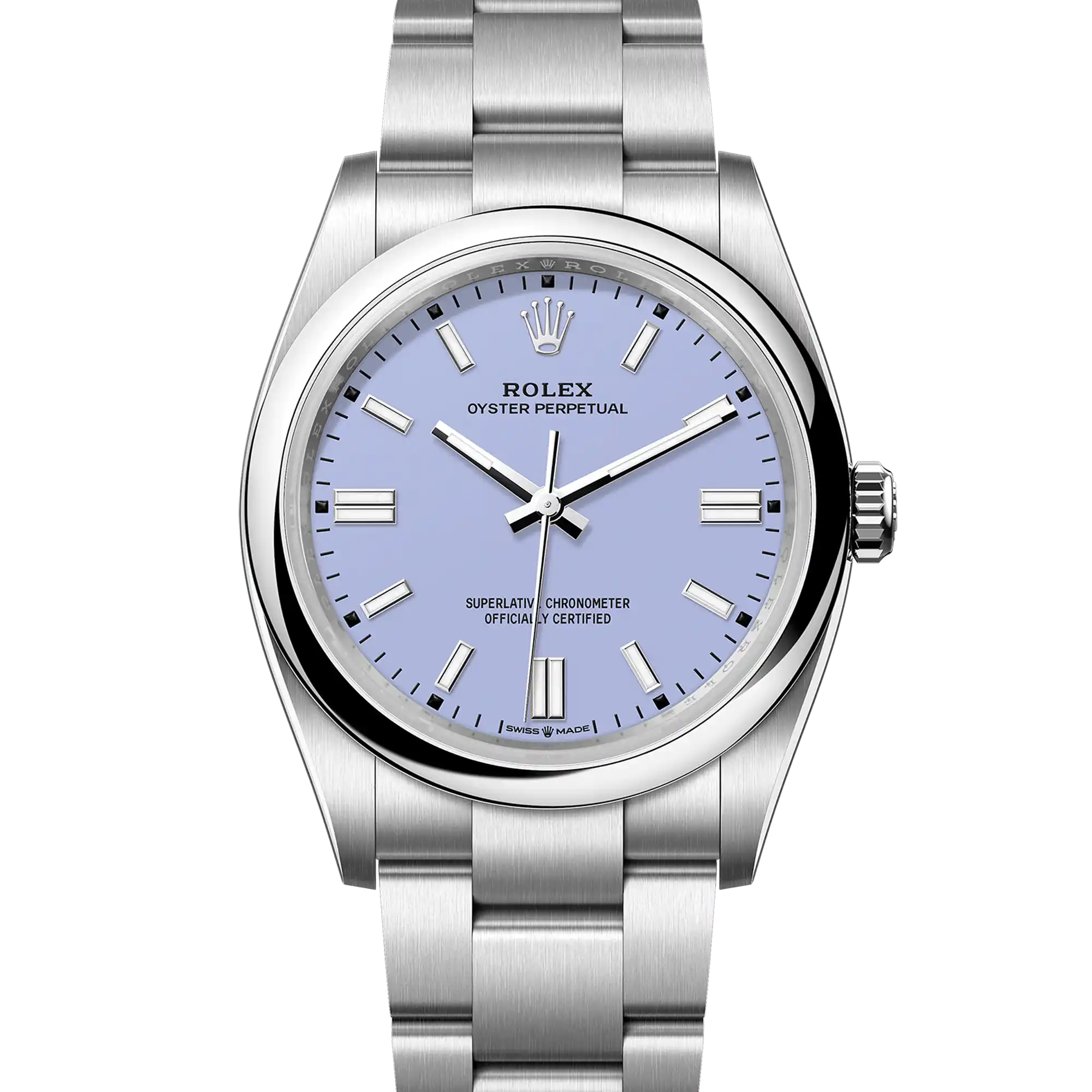 Rolex Oyster Perpetual 36 Lavender Purple Dial 126000 - 2025 New Release