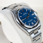 Rolex Oyster Perpetual 36 Med Blue Dial 126000 - Side 1