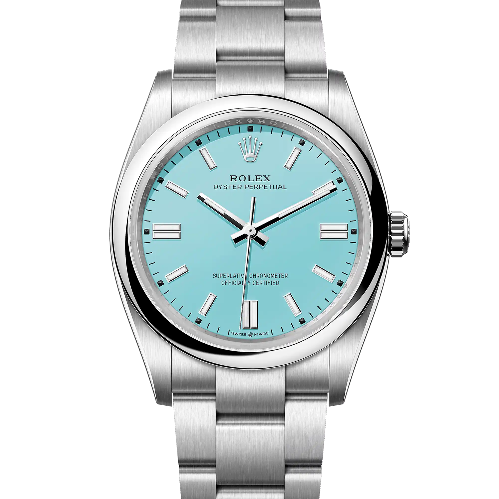 Rolex Oyster Perpetual 36 Tiffany Blue Dial 126000