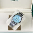 Rolex Oyster Perpetual 36 Tiffany Blue Dial 126000 - Top