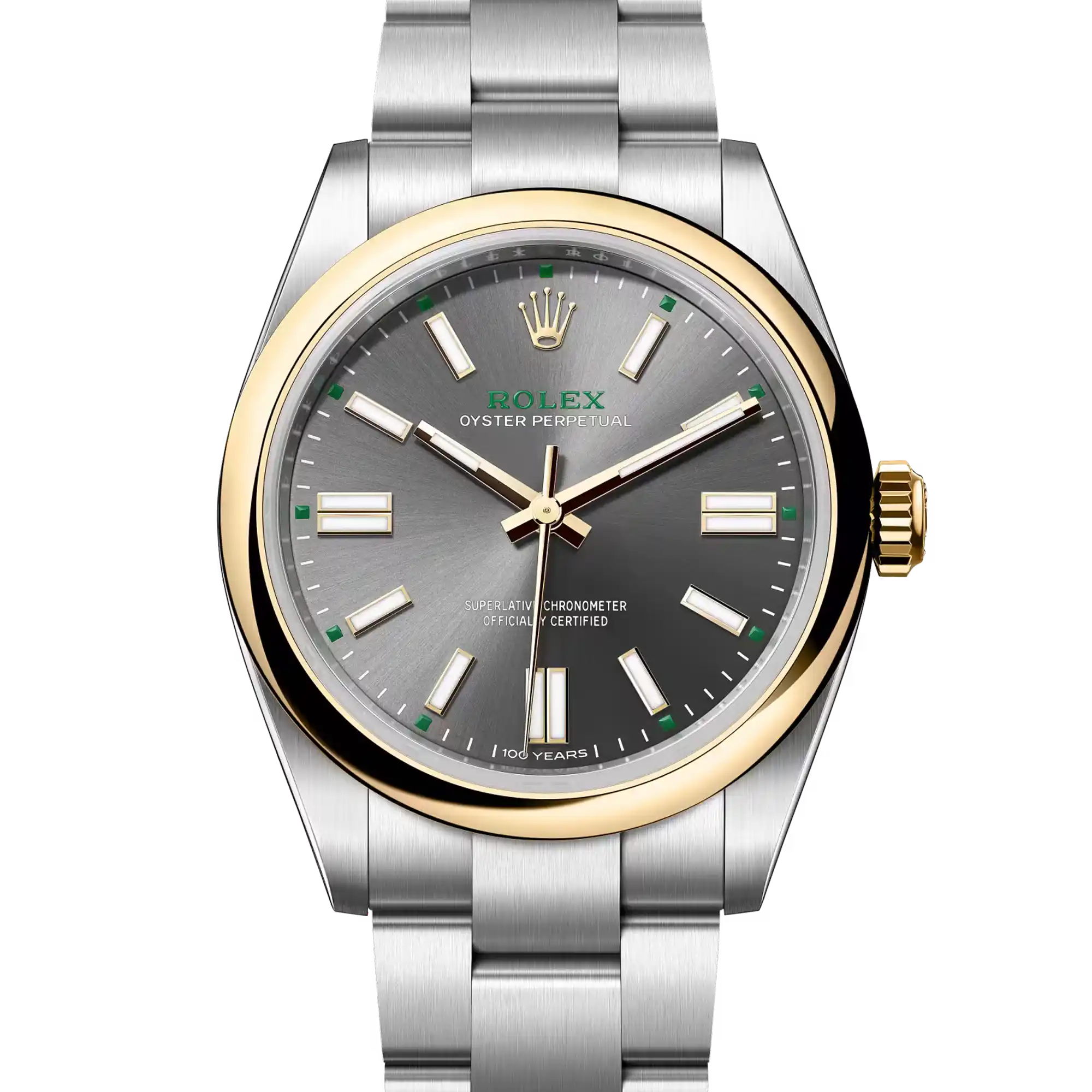 Rolex Oyster Perpetual 41 100th Anniversary Slate Gold Oystersteel 134303 - 2026 New Releases