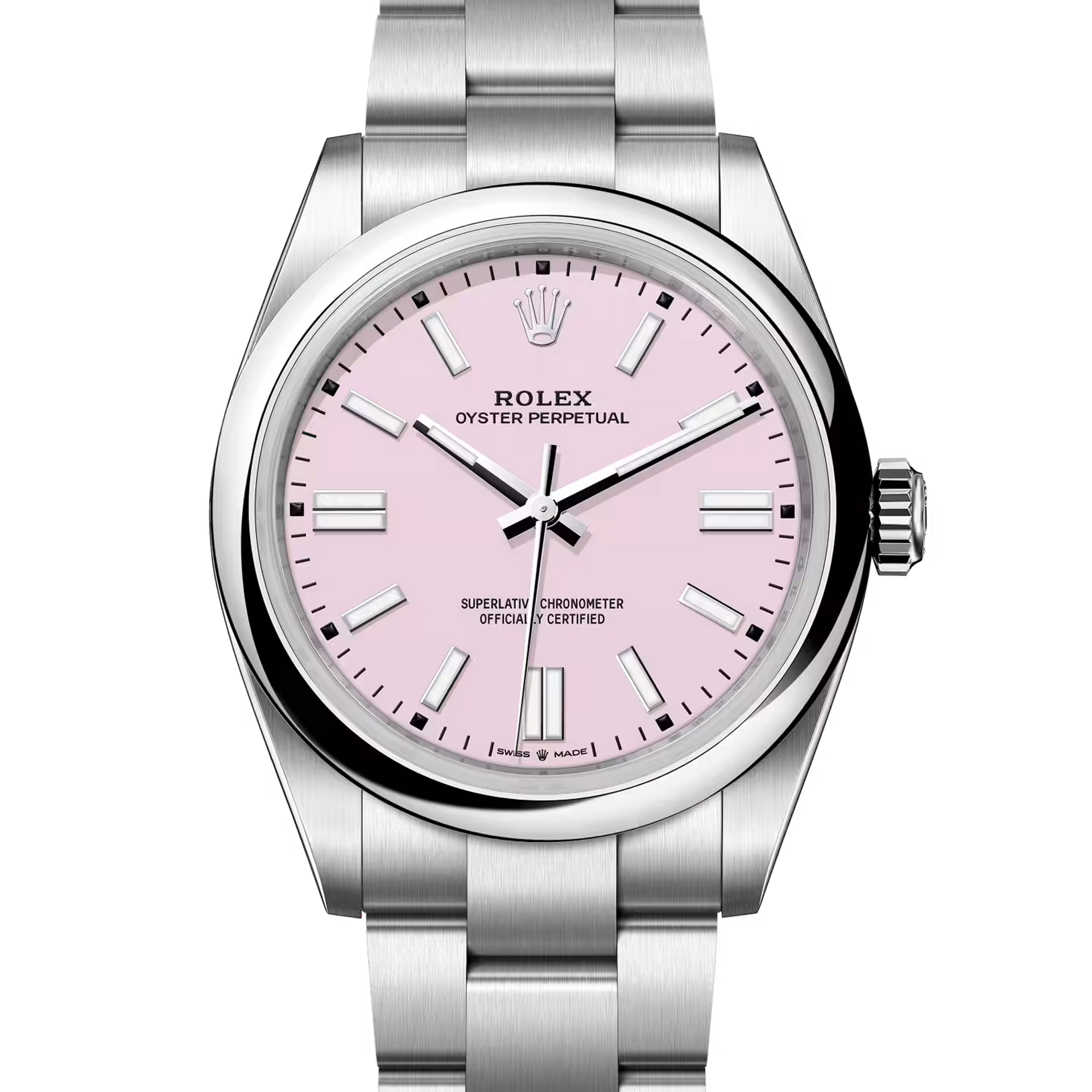 Rolex Oyster Perpetual 41 Candy Pink Dial 134300 – Tiger River Watches