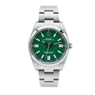 Rolex Oyster Perpetual 41 Green Dial 124300 - Front