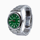 Rolex Oyster Perpetual 41 Green Dial 124300 - Side
