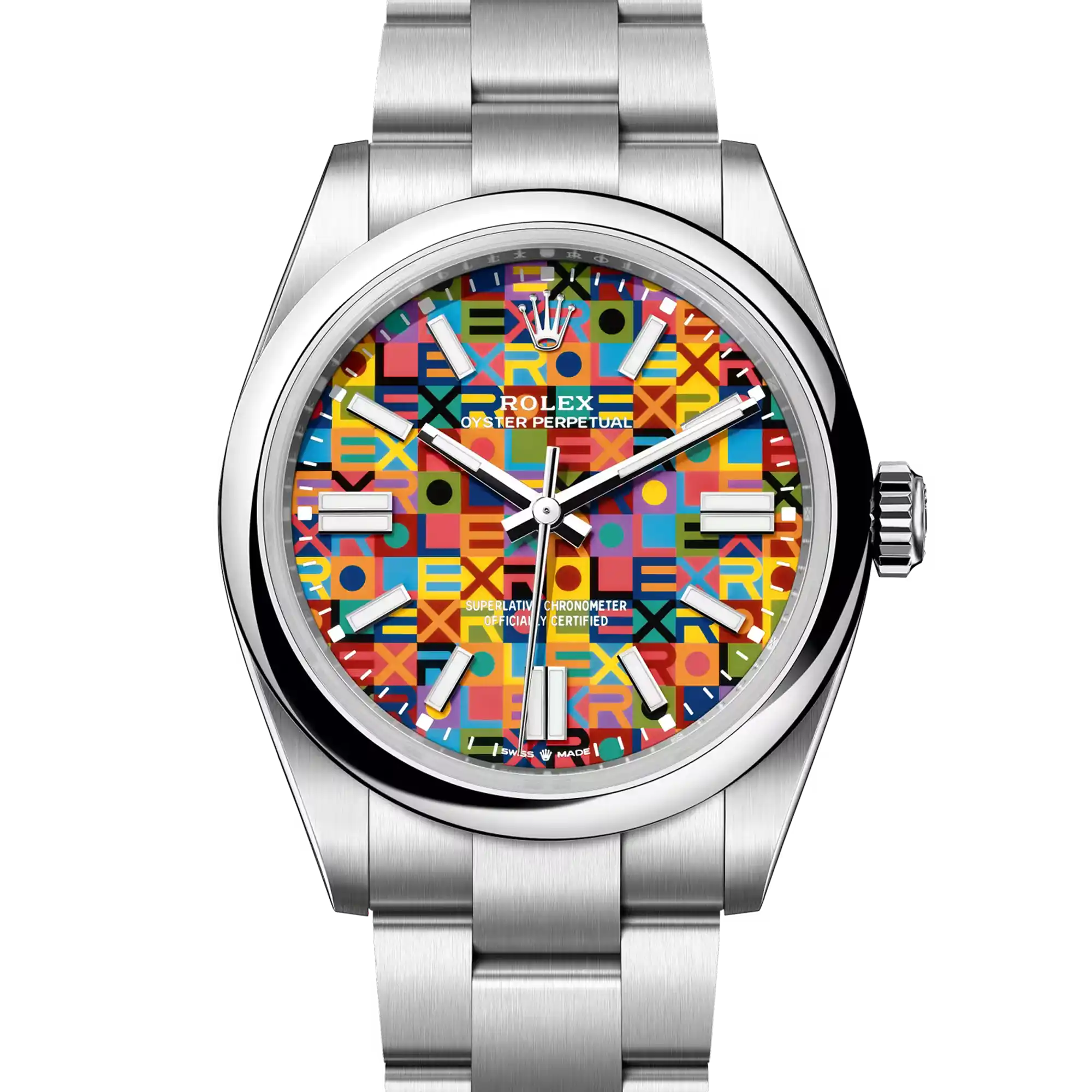 Rolex Oyster Perpetual 41 Multicoloured Jubilee-motif Oystersteel 134300 - 2026 New Releases