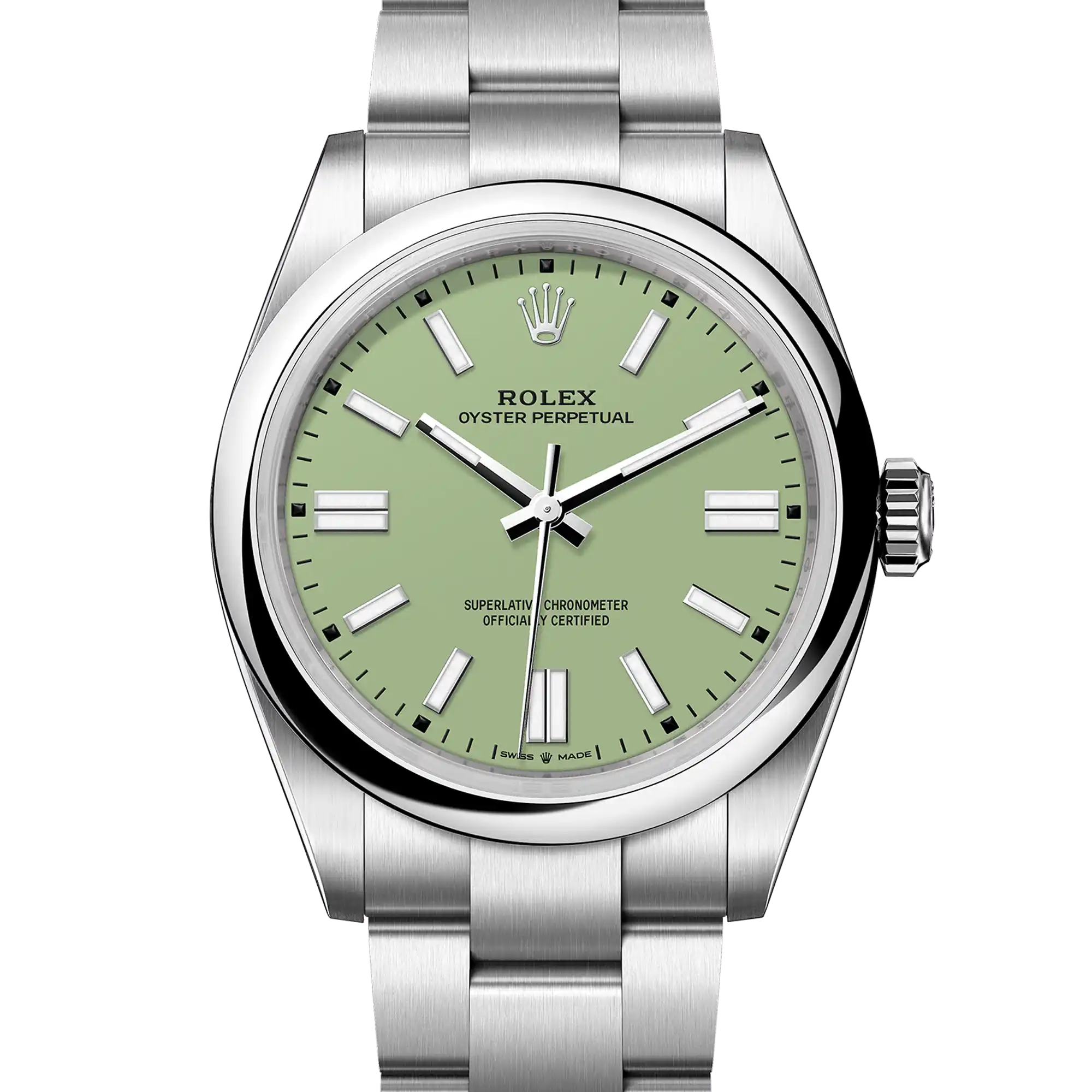 Rolex Oyster Perpetual 41 Pistachio Green Dial 134300 - 2025 New Release