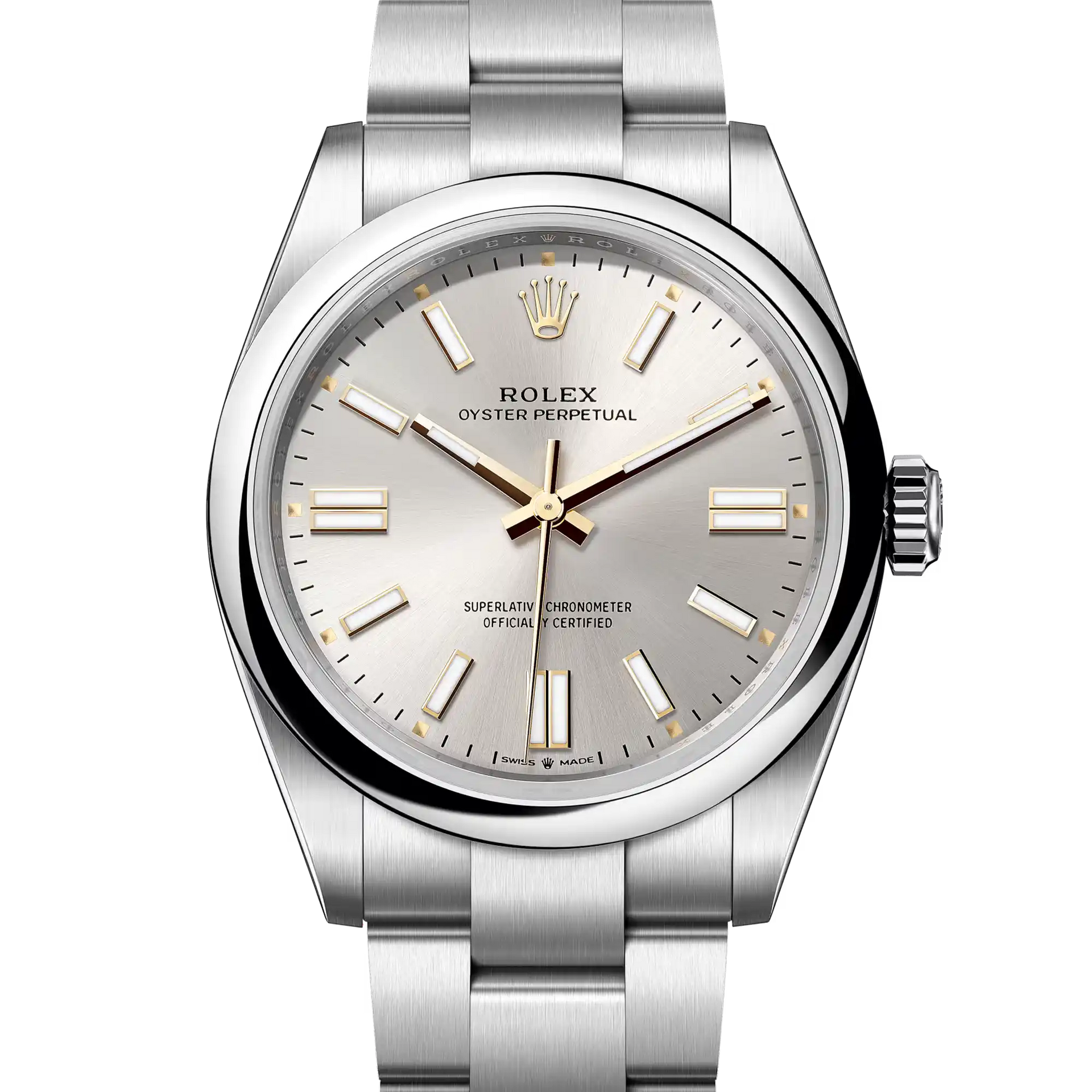 y*3様 ROLEX ロレックス OYSTER PERPETUAL PRECIS Rolex_Oyster_Perpetual_41_Silv