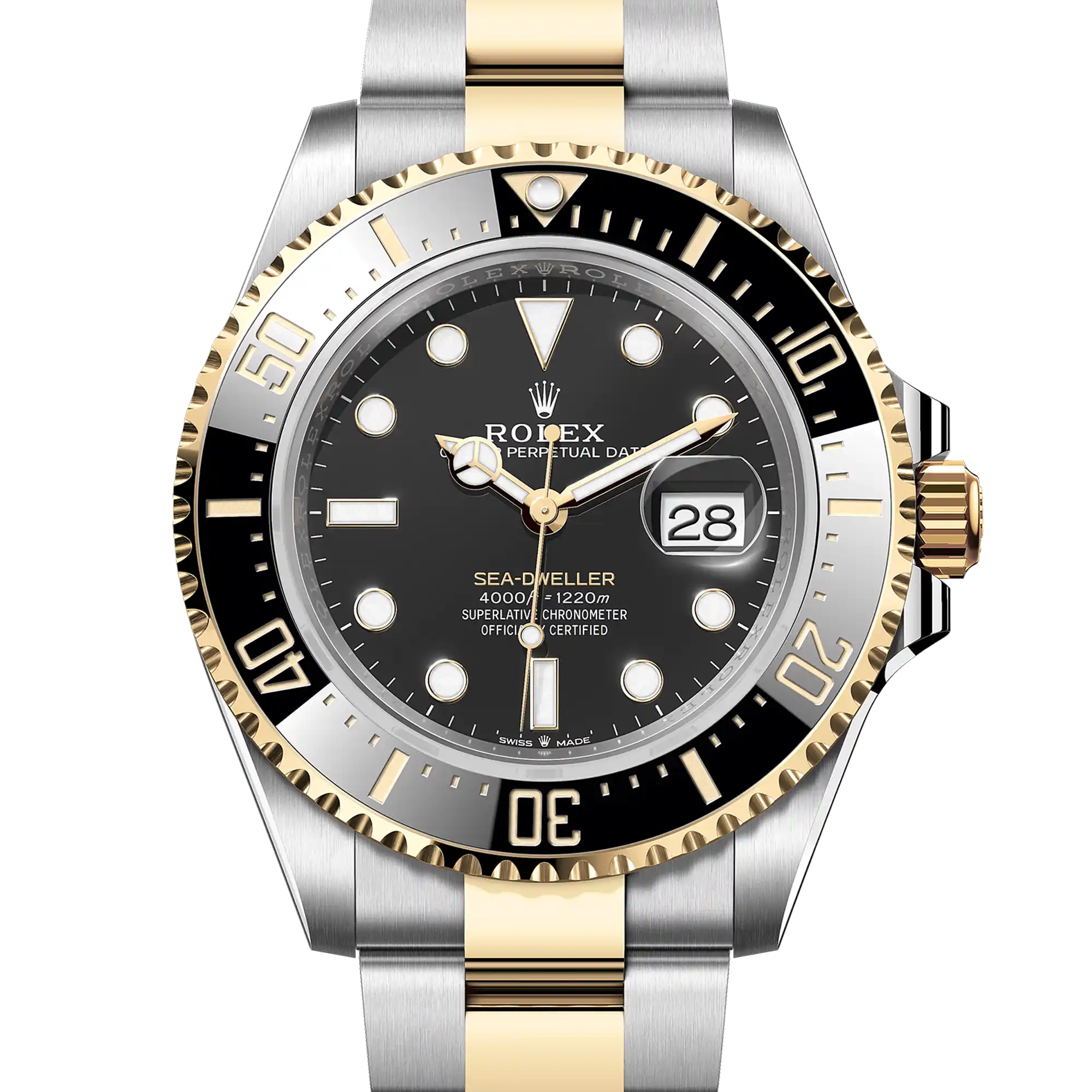 Rolex Sea-Dweller Yellow Gold Oystersteel Black 126603