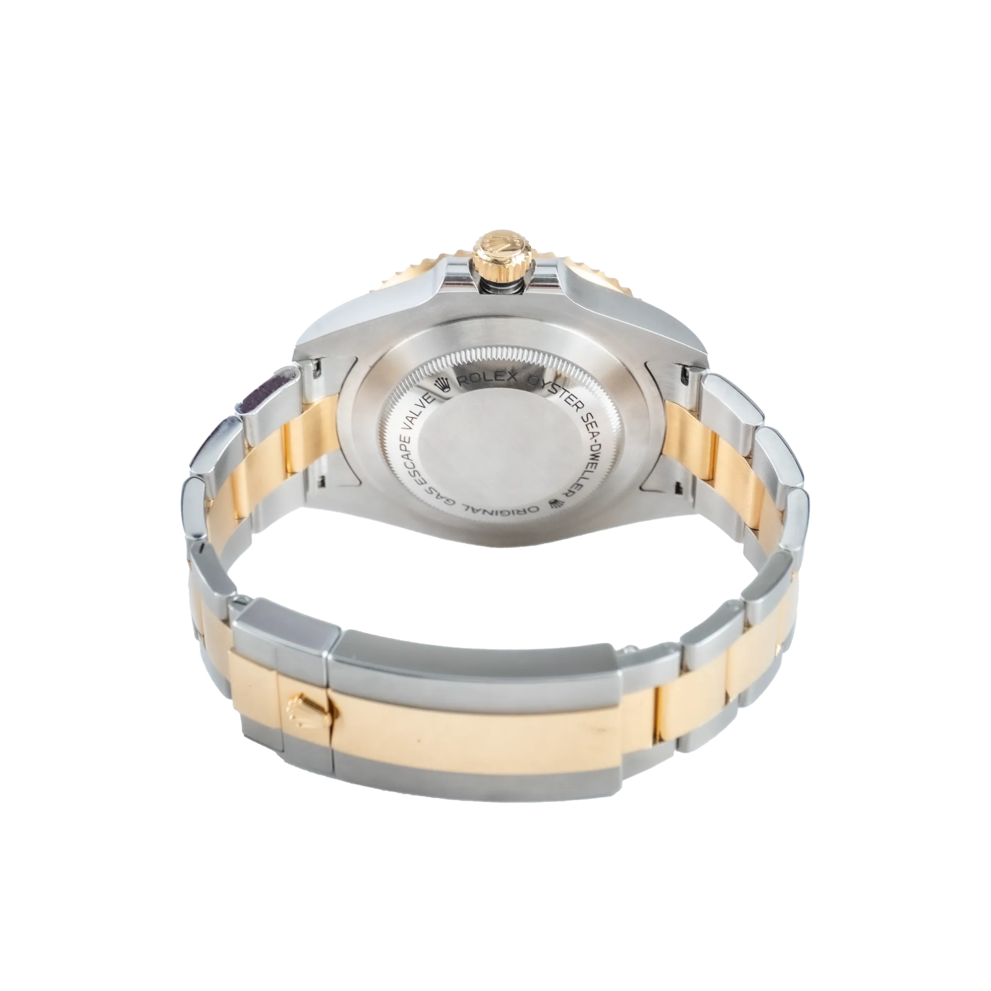 Rolex Sea-Dweller Yellow Gold Oystersteel Black 126603 - Back