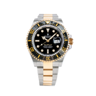 Rolex Sea-Dweller Yellow Gold Oystersteel Black 126603 - Front
