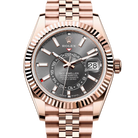 Rolex Sky Dweller Slate Dial Rose Gold Jubilee 336935
