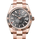 Rolex Sky Dweller Slate Dial Rose Gold Oyster 336935