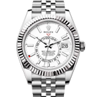 Rolex Sky Dweller White Dial Oystersteel White Gold Jubilee 336934