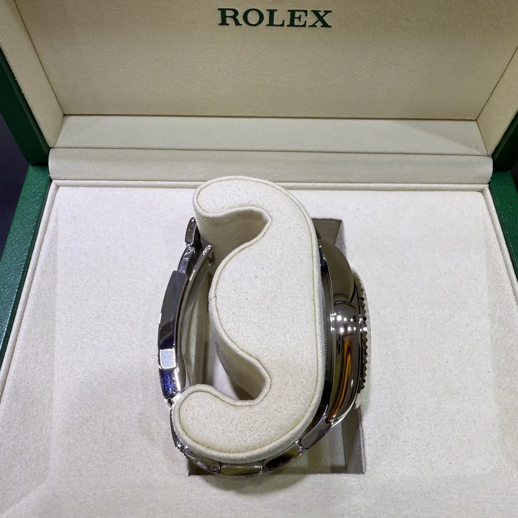 Rolex Sky Dweller White Dial Oystersteel White Gold Oyster 336934 - Side