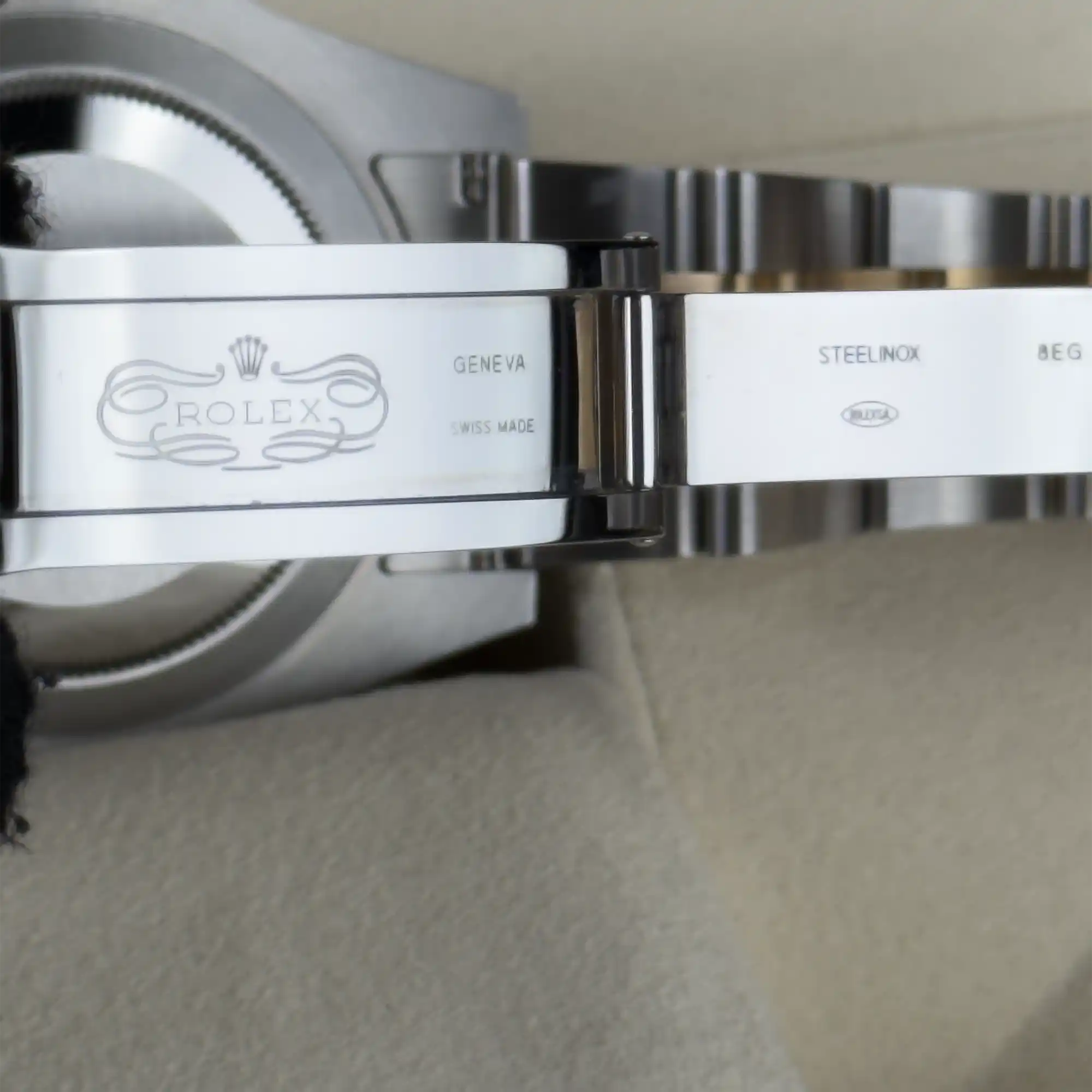 Rolex Submariner Black Dial 126613LN - Pre-owned - Inside