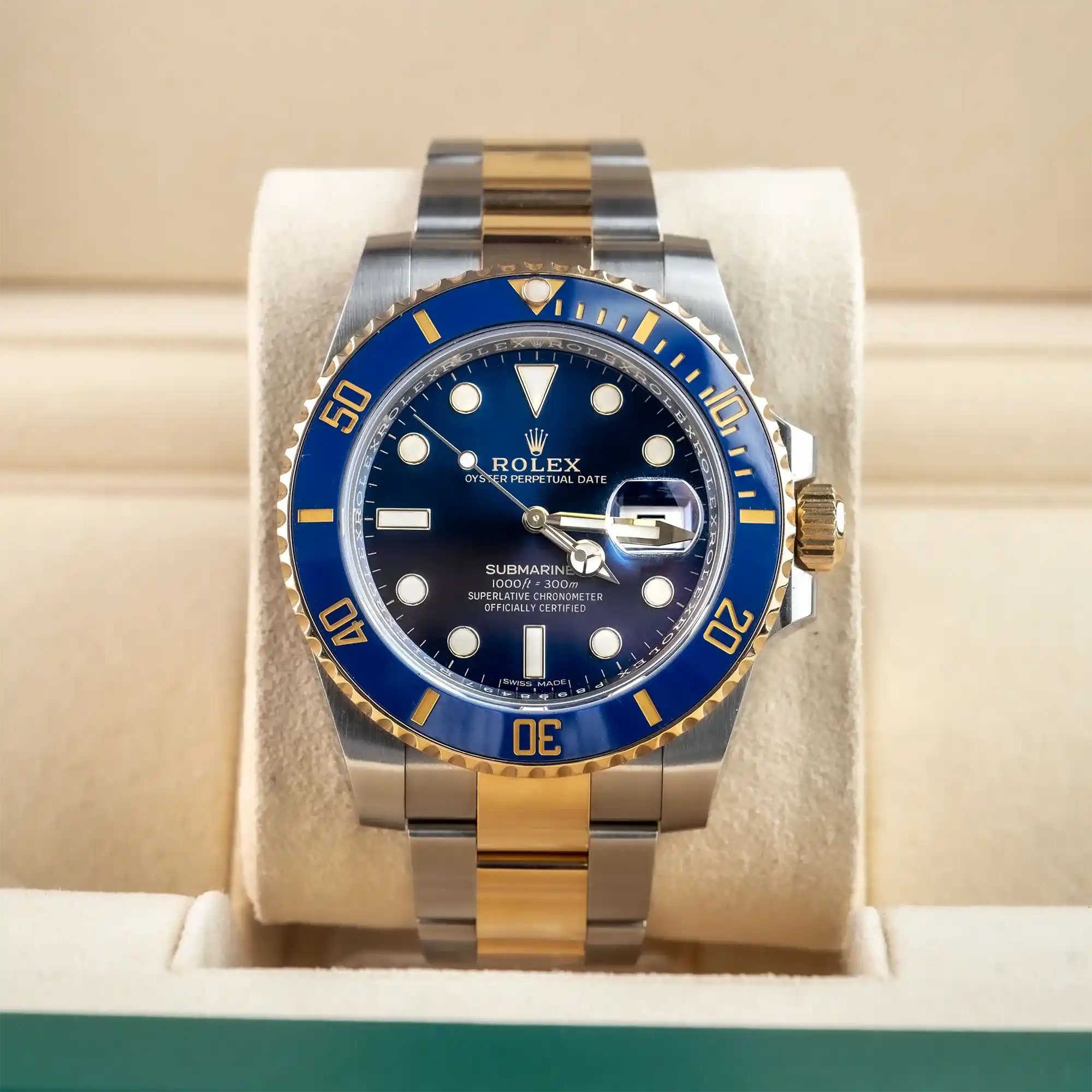 Rolex_Submariner_Bluesy_40_Oystersteel_Yellow_Gold_116613LB_-_Pre-owned_-_In_box_2