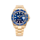 Rolex Submariner "Bluesy" Yellow Gold 126618LB - Front