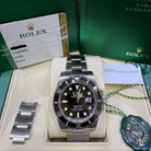 Rolex Submariner Date Stainless Steel Black Dial Black Bezel 116610LN - Full set