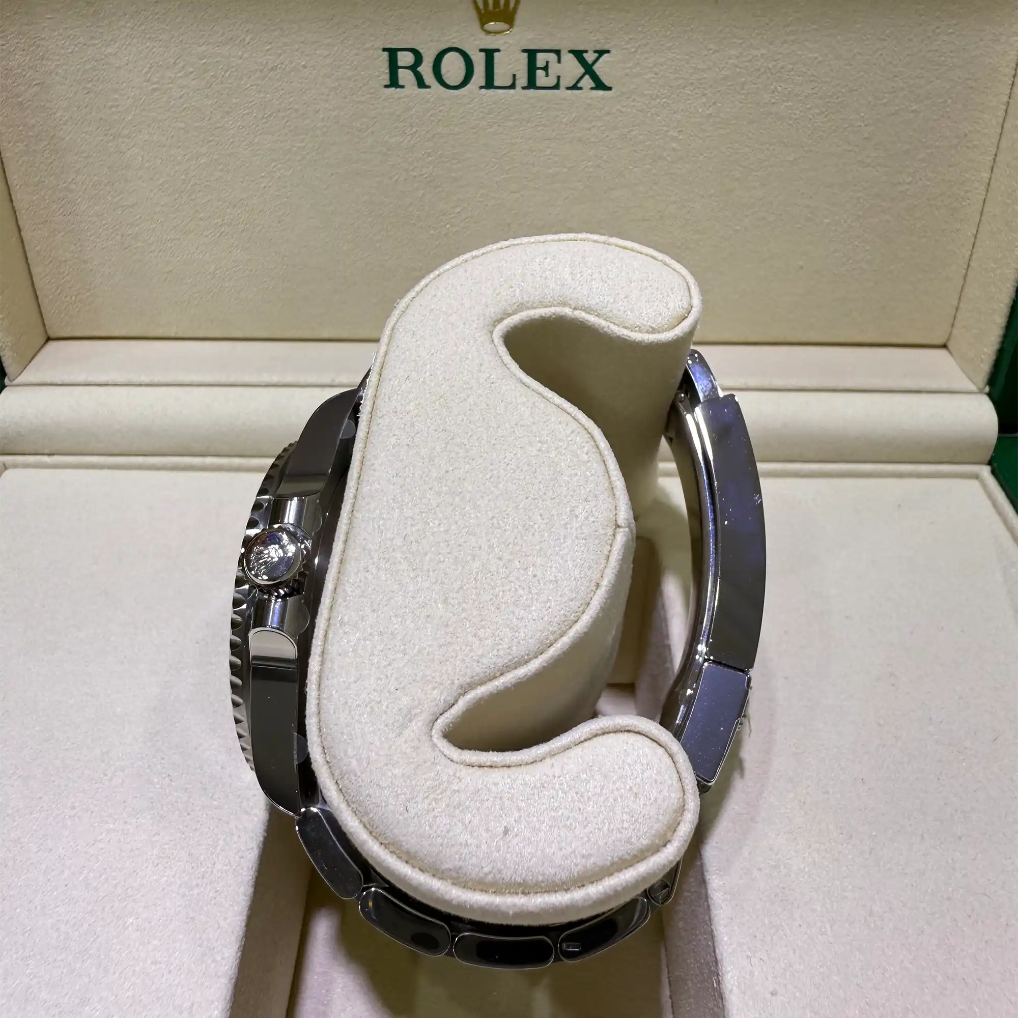 Rolex Submariner No Date Black Dial 124060 - Crown