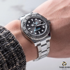 Rolex Yacht-Master 37 Slate Dial Oystersteel and Platinum 268622 - Banner