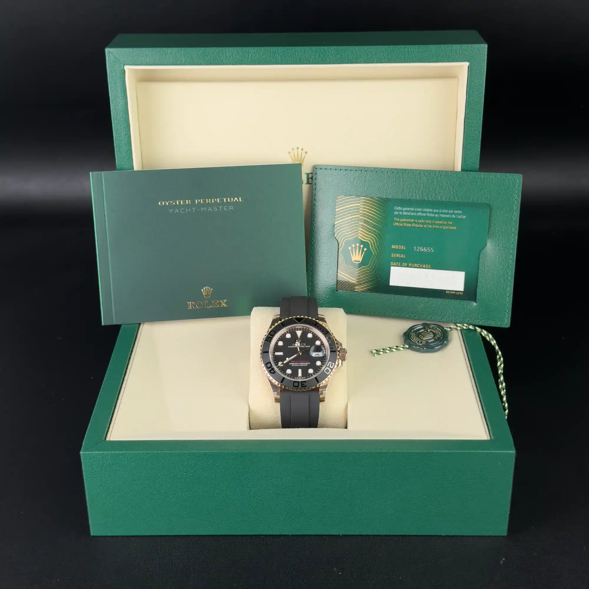 Rolex_Yacht-Master_40_Black_Dial_Everose_Gold_126655_-full set